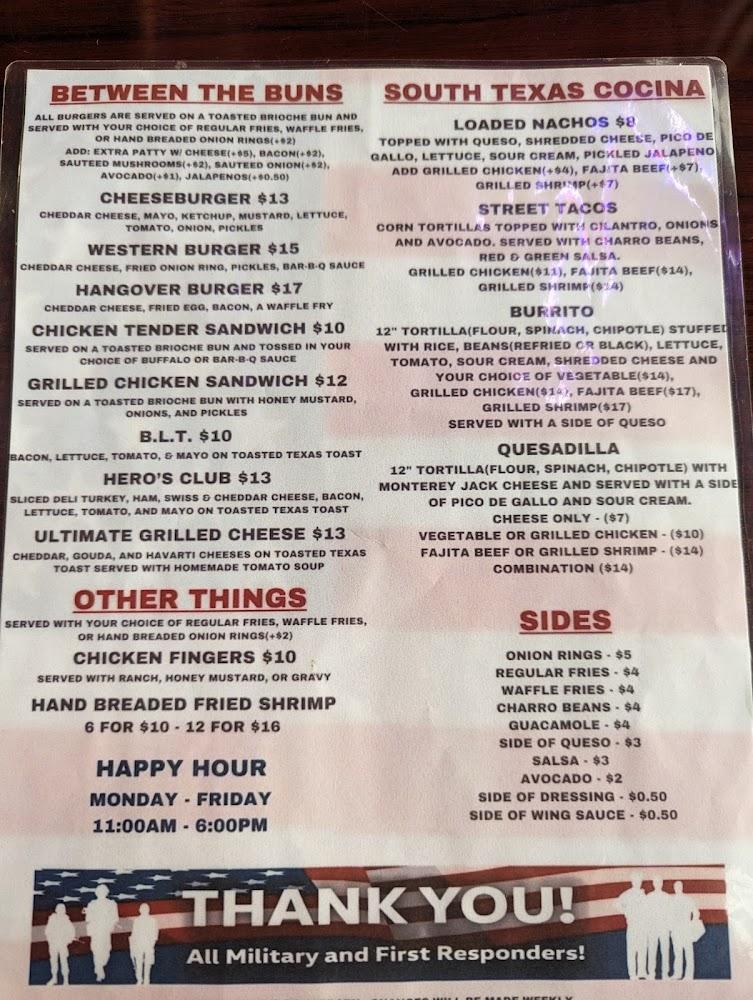 Hero's Sampler Platter